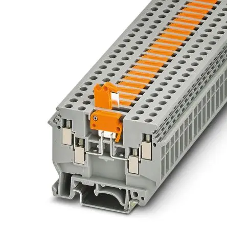 Produktfoto 1 von Phoenix Contact UDK 4-MTK-P/P MITSPERRE Trenn- und Messtrennreihenklemme 1 Grau, 4mm² Schraubbefestigung