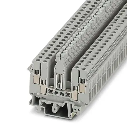 Produktfoto 1 von Phoenix Contact UDK 4-T Anschlussklemmenblock für Durchkontaktierung 1 Grau, 4mm² Schraubbefestigung