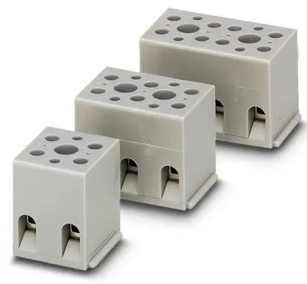 Produktfoto 1 von Phoenix Contact G 5/3-EX Anschlussklemmenblock 1 Grau, 4mm² Schraubbefestigung