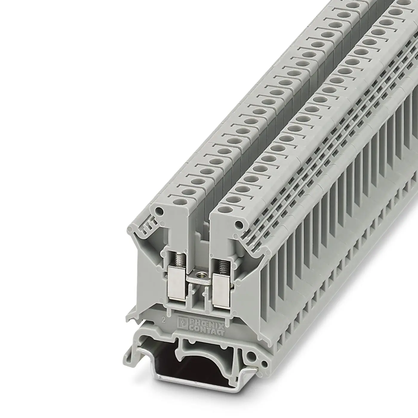 Phoenix Contact UK 5 N-PHR Anschlussklemmenblock für Durchkontaktierung 1 Grau, 4 mm²