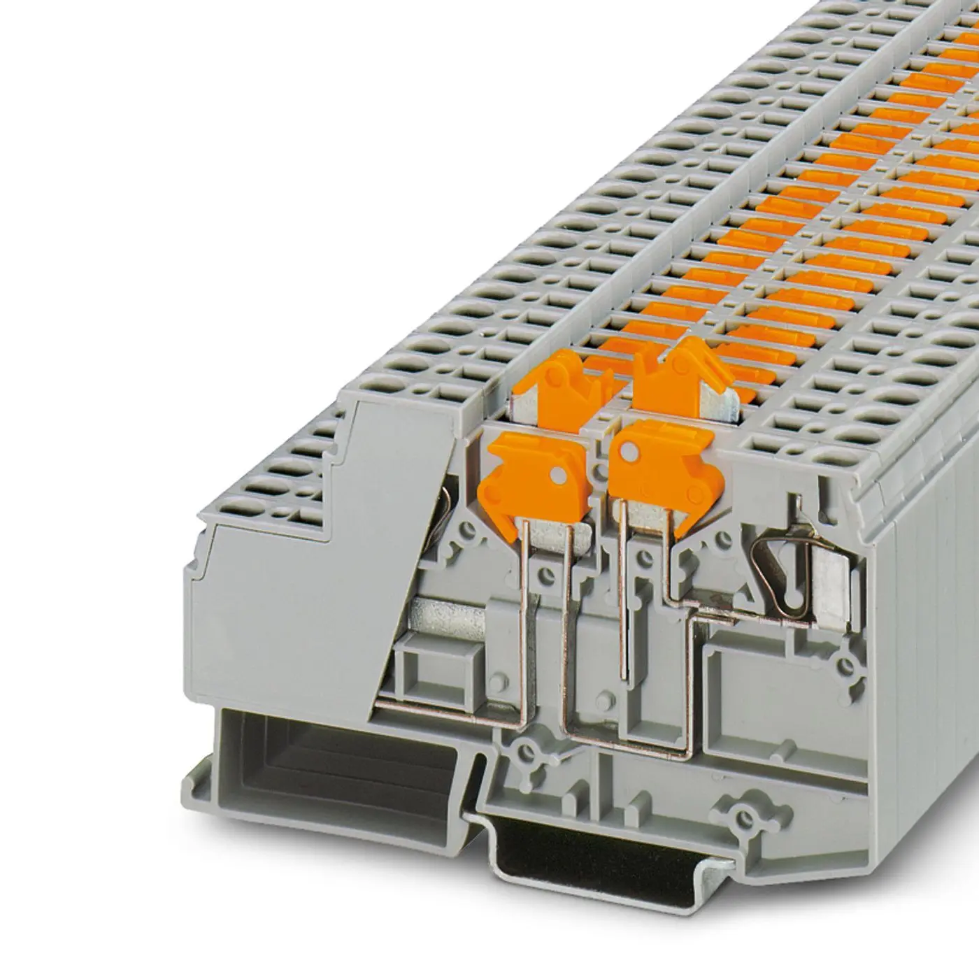 Produktfoto 1 von Phoenix Contact ZDMTK 2.5-TWIN Trenn- und Messtrennreihenklemme 2 Grau, 1.5 mm²