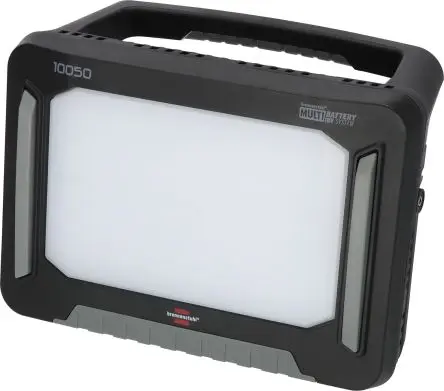brennenstuhl Multi Battery LED Arbeitsleuchte Arbeitslicht 125 Lm/W, IP54 240V Wiederaufladbar / 100 W 12500 lm, 177mm x