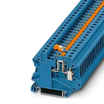 Produktfoto 1 von Phoenix Contact UT 4-MT BU Trenn- und Messtrennreihenklemme 1 Blau, 4mm² Schraubbefestigung