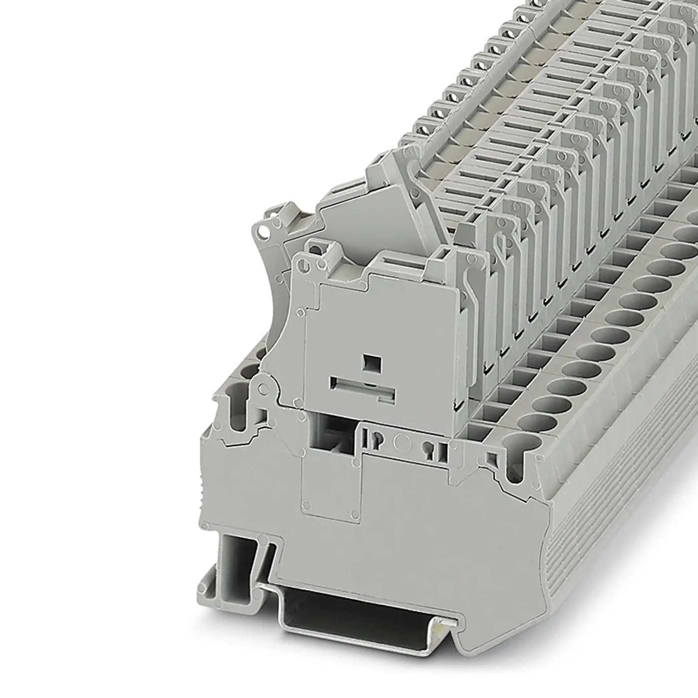 Phoenix Contact ST 4-HESI (5X20) GY/GY Modularer Anschlussklemmenblock 1 Grau, 4 mm²