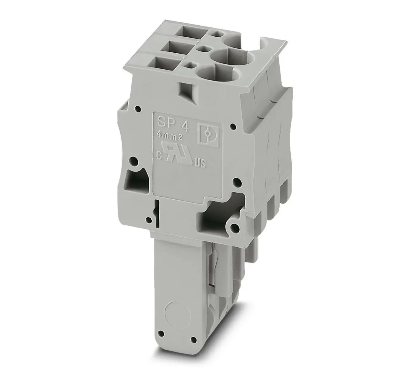 Produktfoto 1 von Phoenix Contact SP 4/3 Anschlussstecker für Din-Schiene