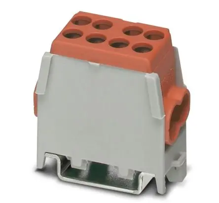 Produktfoto 1 von Phoenix Contact UDB 2X25/16 BN Anschlussklemmenblock 1 Braun, 25mm² Schraubbefestigung