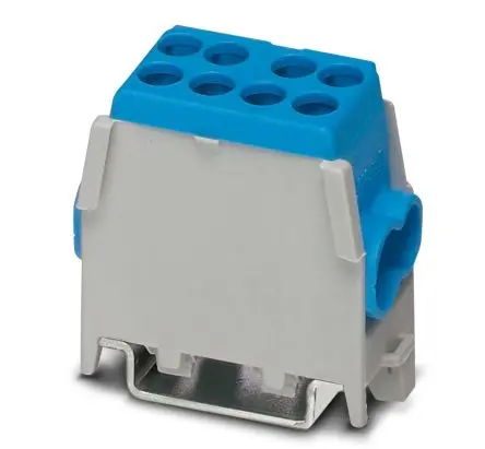 Produktfoto 1 von Phoenix Contact UDB 2X25/16 BU Anschlussklemmenblock 1 Blau, 25mm² Schraubbefestigung