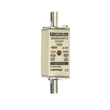 Produktfoto 1 von Mersen NH-Sicherung NH000 / 16A gG