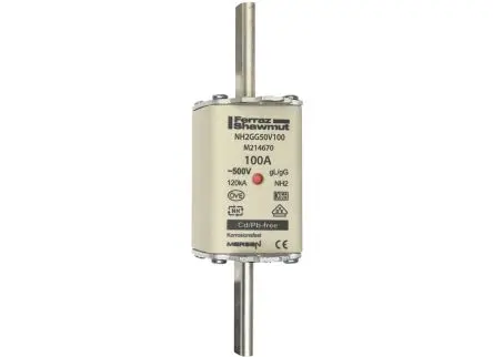 Produktfoto 1 von Mersen NH-Sicherung NH2 / 100A gG