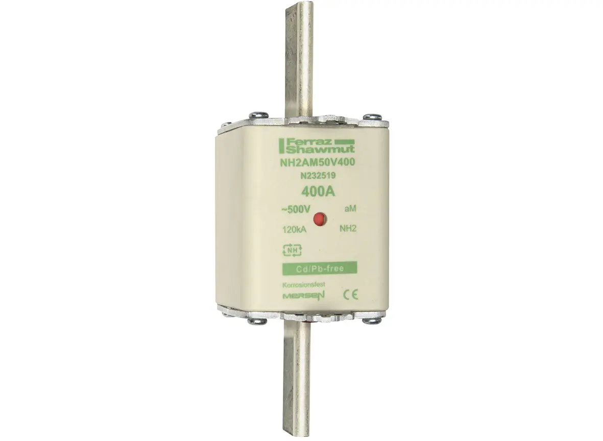 Produktfoto 1 von Mersen NH-Sicherung NH2, 500V ac / 400A aM