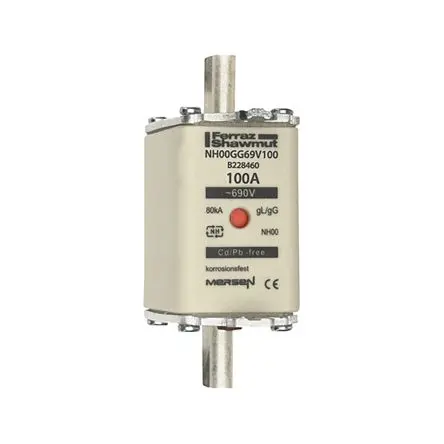 Produktfoto 1 von Mersen NH-Sicherung NH00 / 100A gG