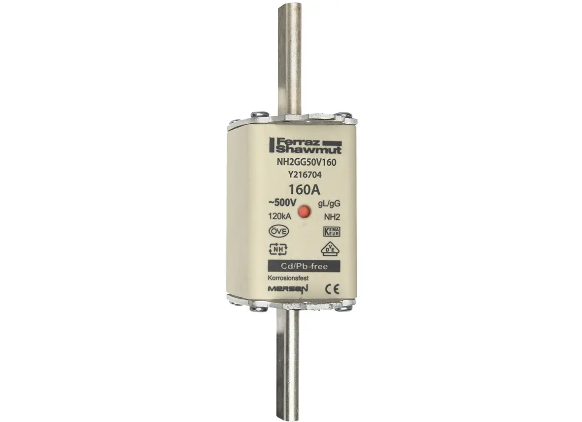 Produktfoto 1 von Mersen NH-Sicherung NH2, 500V ac / 160A gG