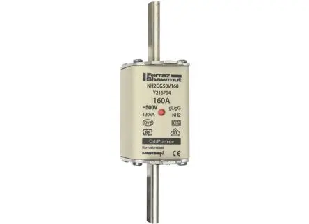 Produktfoto 1 von Mersen NH-Sicherung NH2 / 160A gG