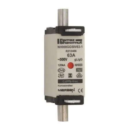 Produktfoto 1 von Mersen NH-Sicherung NH000 / 63A gG
