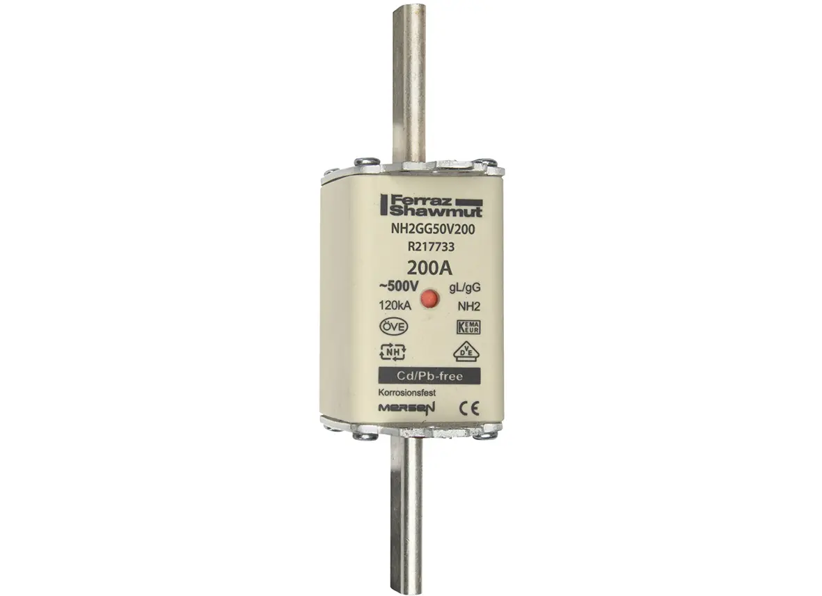 Produktfoto 1 von Mersen NH-Sicherung NH2, 500V ac / 200A gG