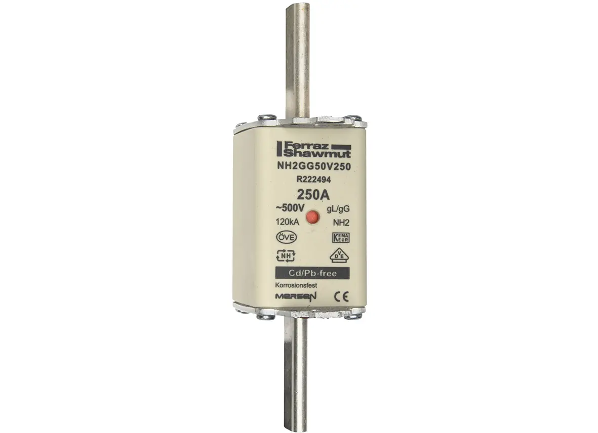Produktfoto 1 von Mersen NH-Sicherung NH2, 500V ac / 250A gG