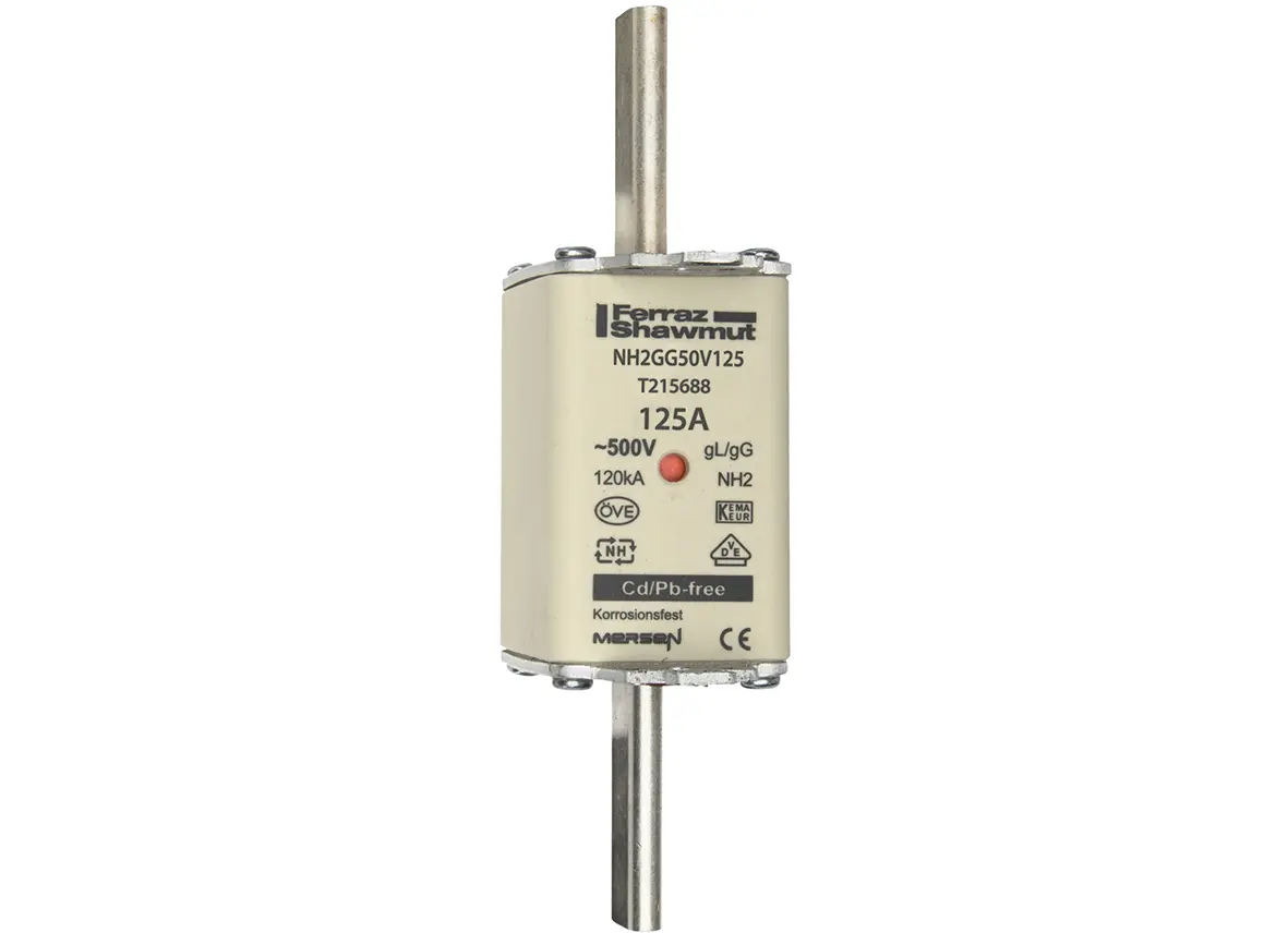 Produktfoto 1 von Mersen NH-Sicherung NH2, 500V ac / 125A gG