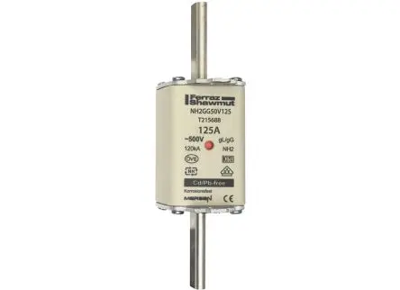 Produktfoto 1 von Mersen NH-Sicherung NH2 / 125A gG