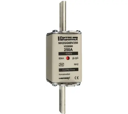 Produktfoto 1 von Mersen NH-Sicherung NH2 / 250A gG