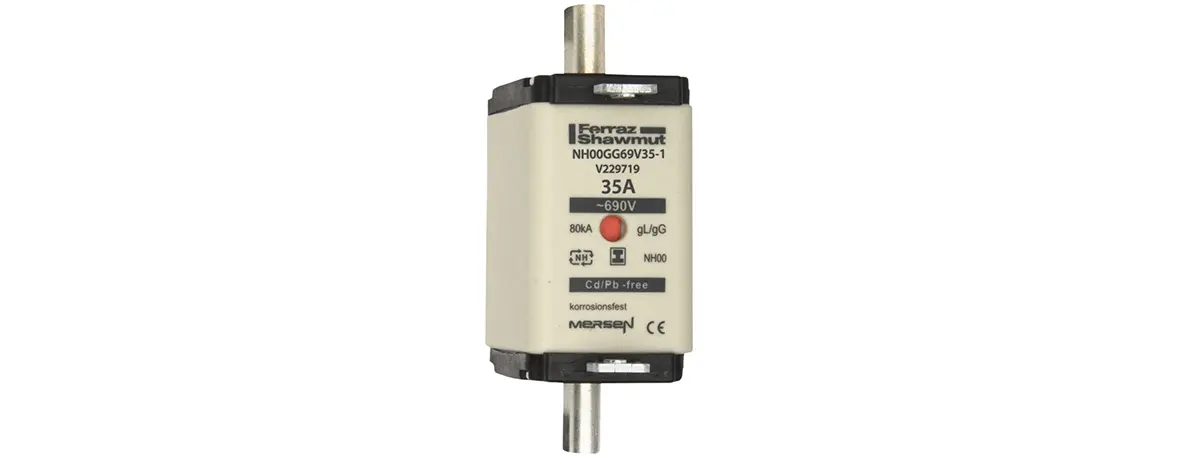 Produktfoto 1 von Mersen NH-Sicherung NH00, 690V ac / 35A gG