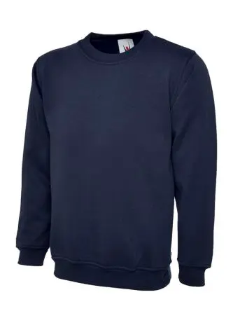 Produktfoto 1 von Uneek UC205 Damen Sweatshirt, Baumwolle, Polyester Marine, Größe S