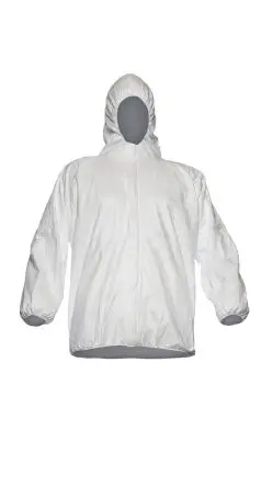 Produktfoto 1 von Tyvek Besucherkittel L, Weiß