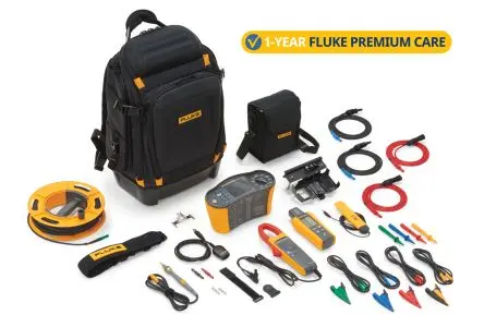 Produktfoto 1 von Fluke SMFT-1000/FPC EU Multifunktionsprüfgerät Erdungswiderstandsmessung Automatischer FI Test Optischer USB 1000V 1000