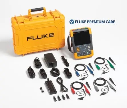 Produktfoto 1 von Fluke 190 II ScopeMeter Speicher tragbar Oszilloskop 500 MHz 4-Kanal