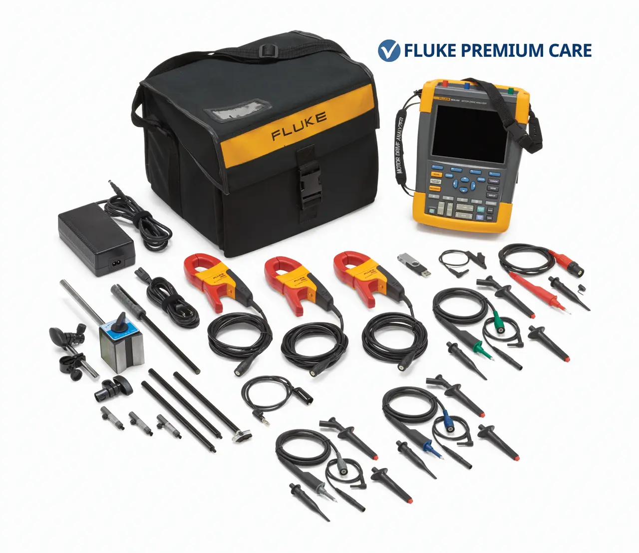 Produktfoto 1 von Fluke MDA-550 III  Speicher Handheld Oszilloskop / 4 Digital 500MHz USB