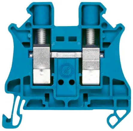 Produktfoto 1 von Siemens 8WH DIN-Tragschiene 1 Blau, 10mm², 1kV Schraubbefestigung CSA
