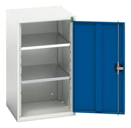 Produktfoto 1 von Bott Schrank Typ Regalschrank Bodenmontage 1 Tür/en 2 Regal/e 0 Schublade/n Verriegelbar Stahlblech