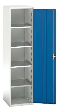 Produktfoto 1 von Bott Schrank Typ Regalschrank Freistehend 1 Tür/en 4 Regal/e 0 Schublade/n 2000 mm 525mm Abschließbar 550 mm Stahlblech