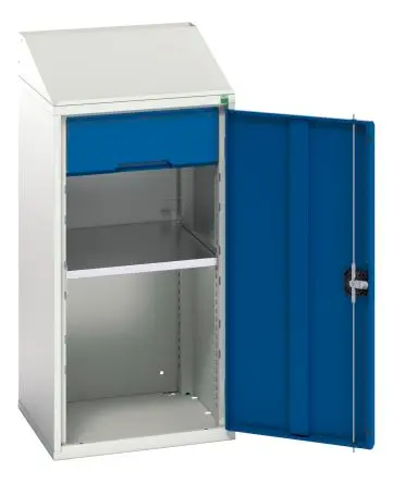 Produktfoto 1 von Bott Schrank Typ Schrank mit Ablage Freistehend 1 Tür/en 1 Regal/e 1 Schublade/n 1130 mm 525mm Abschließbar 550 mm
