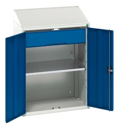 Produktfoto 1 von Bott Schrank Typ Schrank mit Ablage Freistehend 2 Tür/en 1 Regal/e 1 Schublade/n 1130 mm 800mm Abschließbar 550 mm