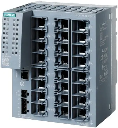 Produktfoto 1 von Siemens SCALANCE XC224 Netzwerk Switch 25-Port Managed Switch 100Mbit/s