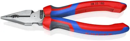 Produktfoto 1 von Knipex 22 Spitzzange Spitz Schneidkraft → 25 to 2 mm² 185 mm