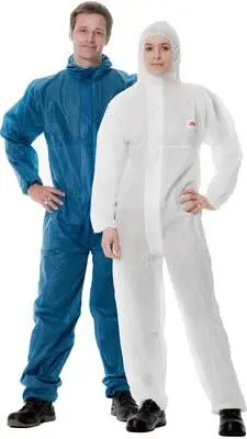 Produktfoto 1 von 3M Unisex Overall, Größe 4XL, Polypropylen Weiß