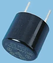 Produktfoto 1 von Schurter Nicht zurücksetzbare Sicherung 2.5A Radial 250V ac Thermoplast T 18.8 mm 8.5 mm 8.5 mm