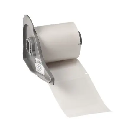 Produktfoto 1 von Brady Etikett B. 49.23 mm für BMP71, M710 100 Per Pack auf Weiß, Klar 80 mm Beschichtet Vinyl selbstlaminierend