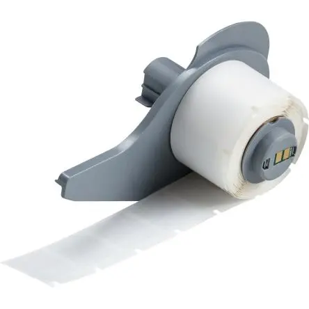 Produktfoto 1 von Brady Etikett B. 19.05 mm für BMP71, M710 250 Per Pack auf Weiß 25.4 mm Beschichtet Vinyl selbstlaminierend