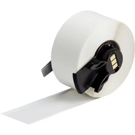 Produktfoto 1 von Brady Etikett B. 25.4 mm für BMP61, BMP71 (mit Medienadapter), M610, M611, M710 (mit Medienadapter) 1 Per Pack auf Klar