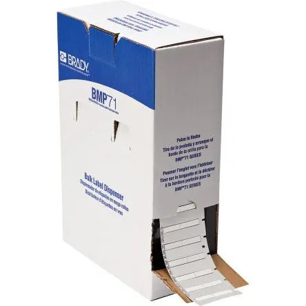 Produktfoto 1 von Brady Etikette auf Rolle B. 22.23 mm für BMP61, BMP71, M610, M611, M710 2000 pro Paket auf Weiß 5.97 mm