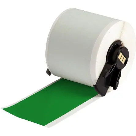 Produktfoto 1 von Brady Etikett B. 50.8 mm für BMP61, BMP71 (mit Medienadapter), M610, M611, M710 (mit Medienadapter) 1 Per Pack auf Grün