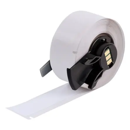 Produktfoto 1 von Brady Etikett für BMP61, BMP71 (mit Medienadapter), M610, M611, M710 (mit Medienadapter) auf Weiß 15.24 m 12.7 mm 15.24
