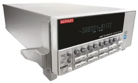 Produktfoto 1 von Keithley 6487/E 6487 Werkbank Digital Picoamperemeter, CAT I 20 mA dc, 10 Ω, ISO-kalibriert