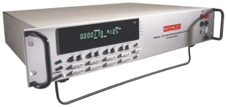 Produktfoto 1 von Keithley 2750/E Integra Werkbank Digital Multimeter Echteffektivwert 750 V ac / 3 A ac 3 A dc, 120 mΩ