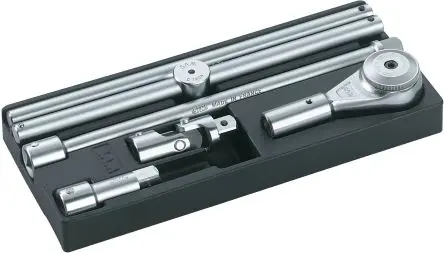 Produktfoto 1 von SAM Steckschlüsselsatz 3/4 in Standard Schaum 6-teilig