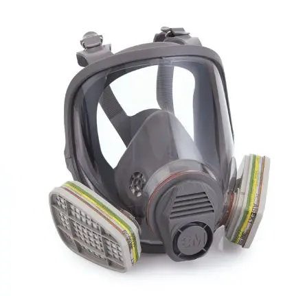 Produktfoto 1 von 3M 6000 Atemmaske S, Vollmaske, Grau, Schwarz