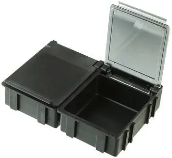 Produktfoto 1 von Licefa Kleinteilebox, ABS Klar, 21 mm x 56 mm x 15 mm