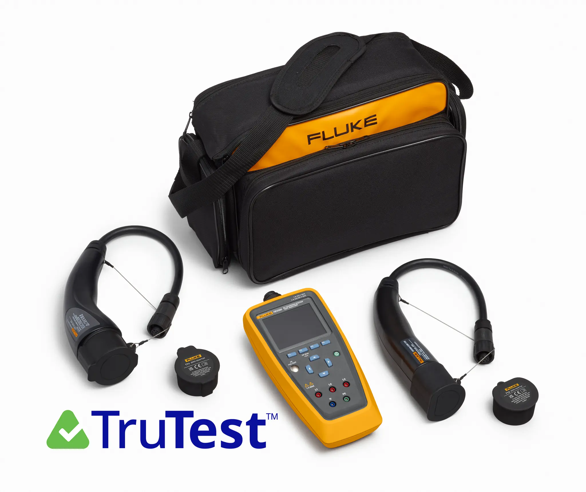 Produktfoto 1 von Fluke FEV350 EV-Ladegeräte-Prüfadapter Typ 1 und 2 1.4 kg